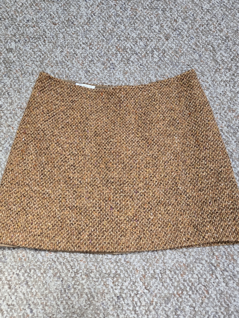 Kookai Tweed A-Line Mini Skirt